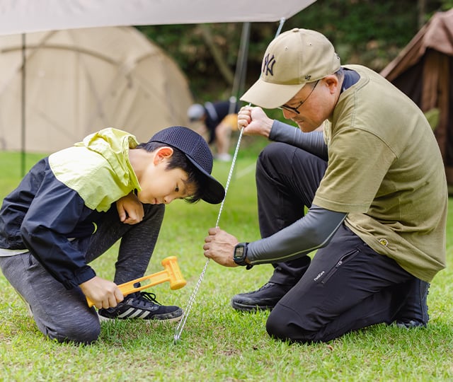 北山キャンプ場の様子
